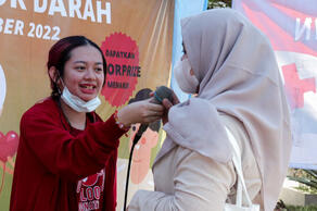 KOICA PENYULUHAN DONOR DARAH GEDUNG SATE